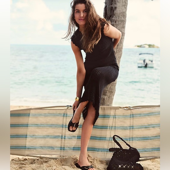 Crochet midi dress! Beautiful I got wrong size … new ! - Picture 2 of 5